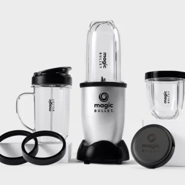 Magic Bullet Blender, Small, Silver, 11 Piece Set