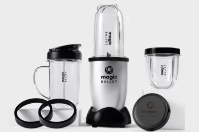 Magic Bullet Blender, Small, Silver, 11 Piece Set